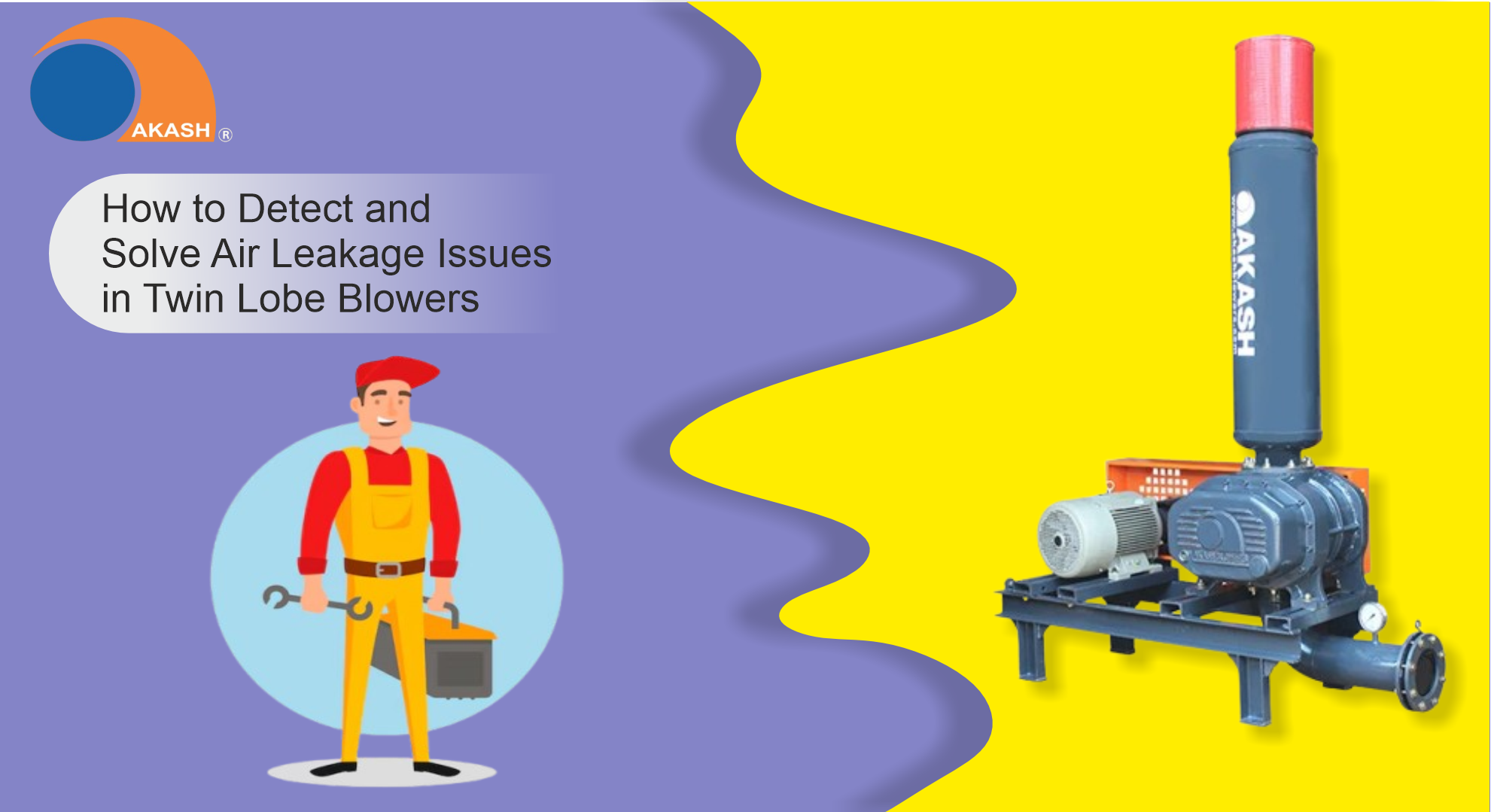 air Leakage issues in Twin Lobe Blowers