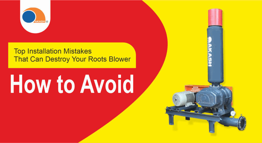 Top Installation Mistakes That Can Destroy Your Roots Blower