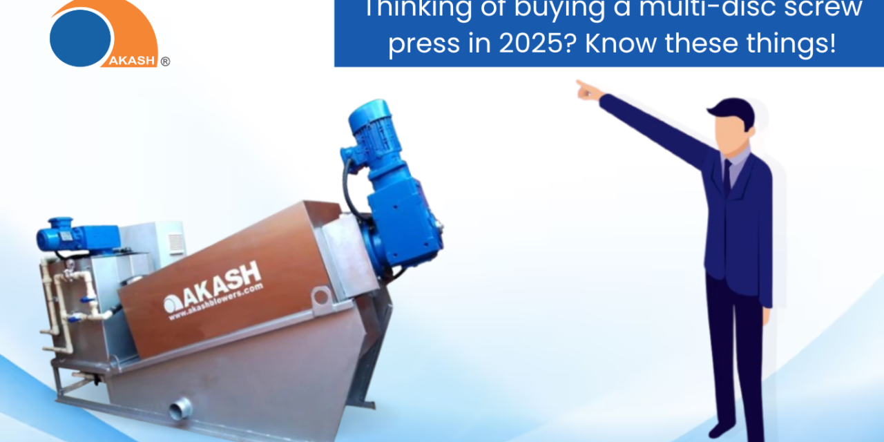 Thinking of buying a multi disc screw press in 2025? Know these things!