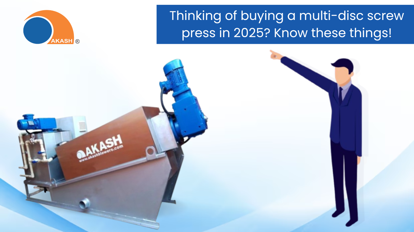 multi-disc screw press