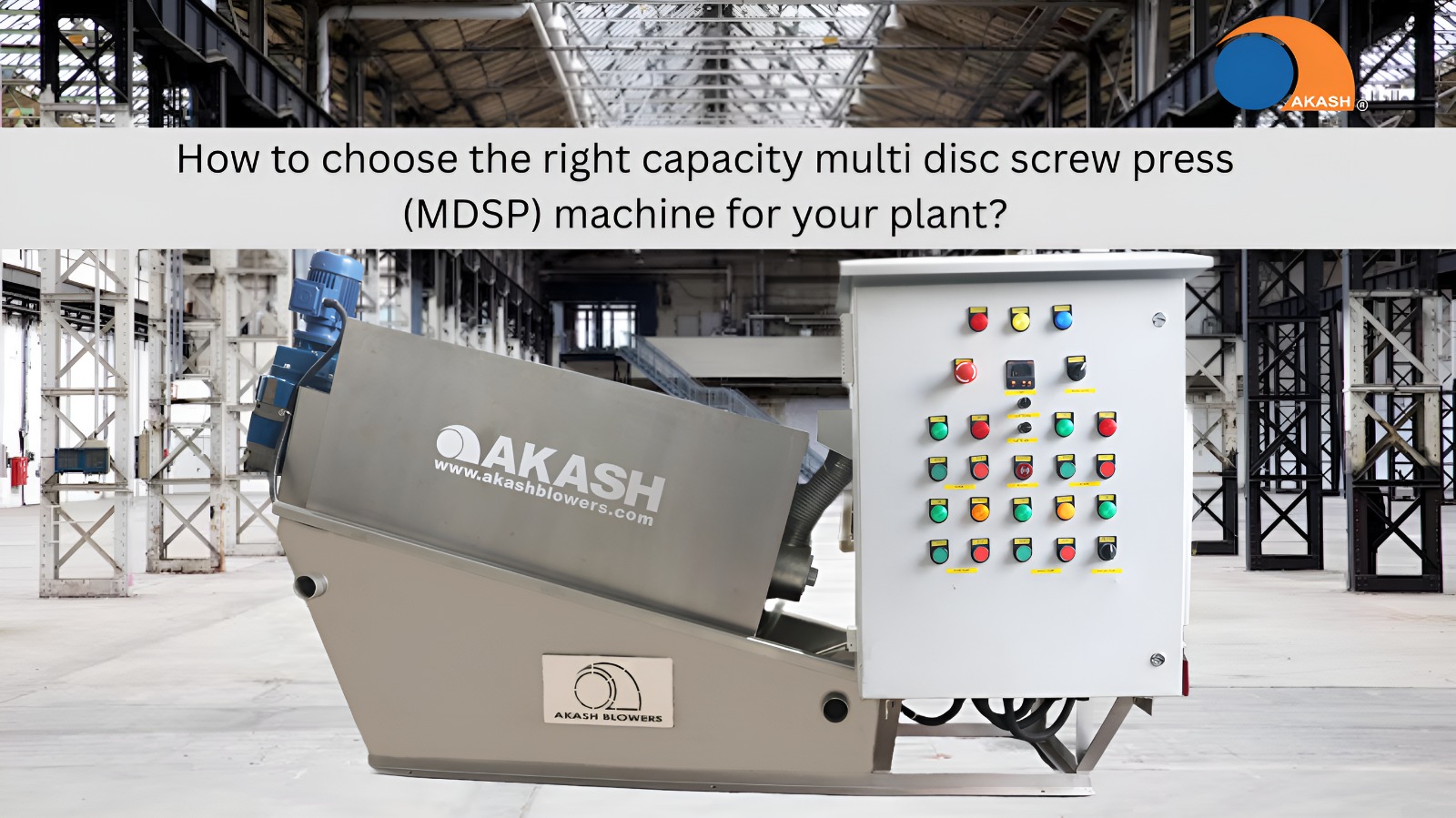 multi disc screw press