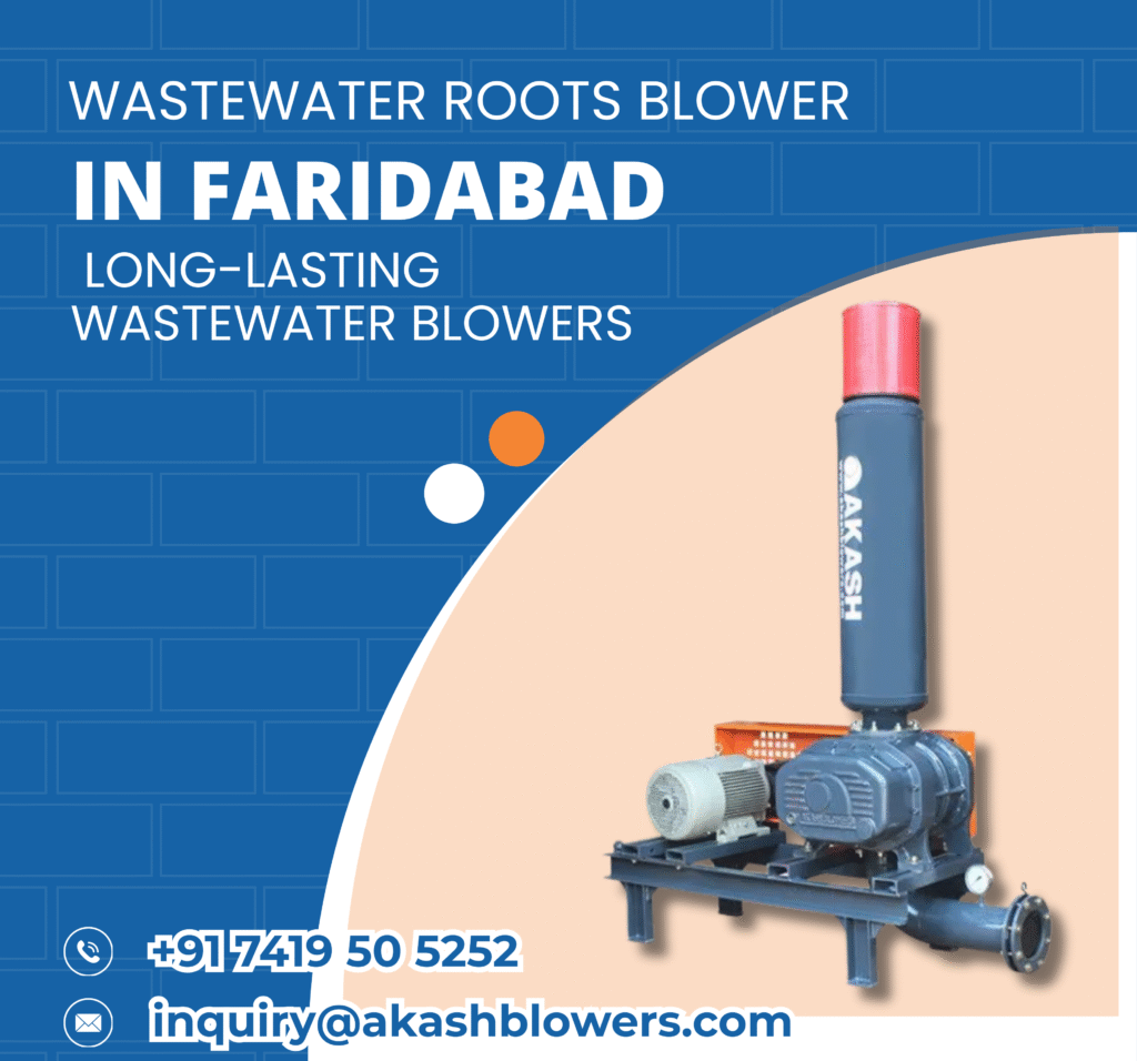 Wastewater Roots Blower in Faridabad