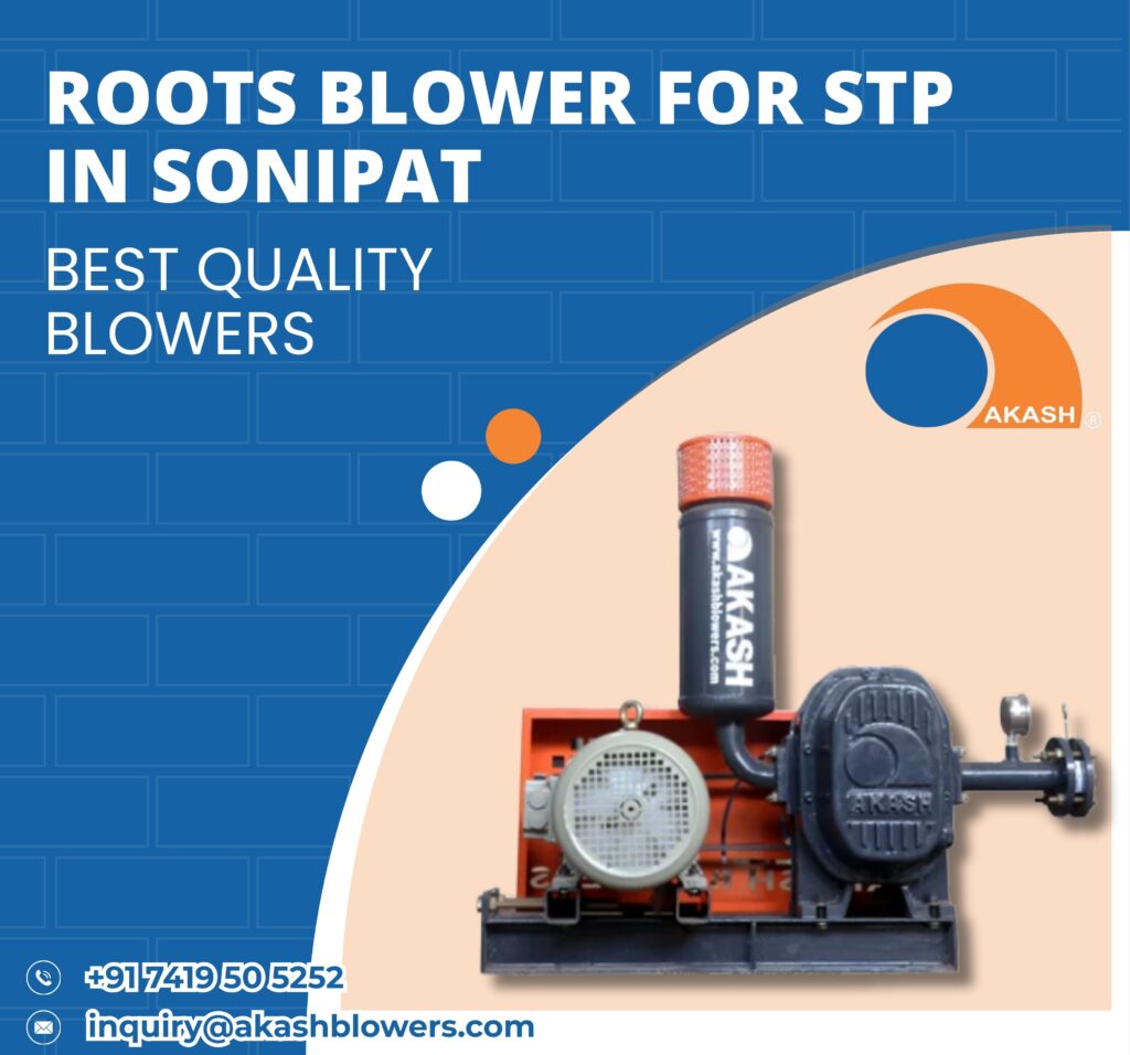 Roots Blower for STP in Sonipat