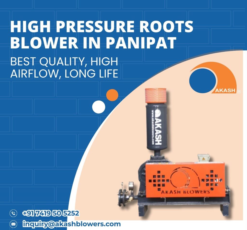 High Pressure Roots Blower in Panipat
