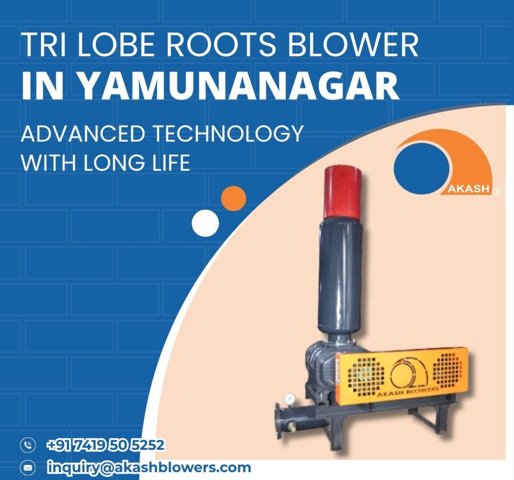 Tri Lobe Roots Blower in Yamunanagar