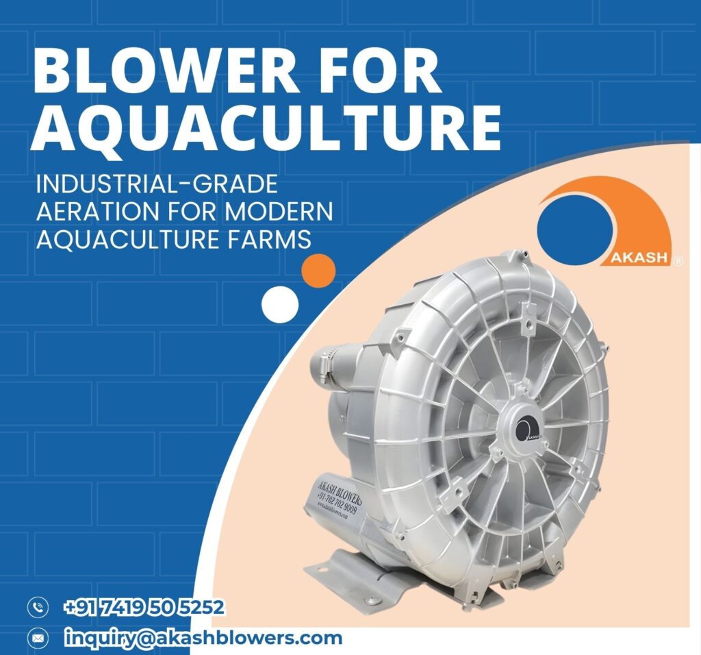 Blower for Aquaculture