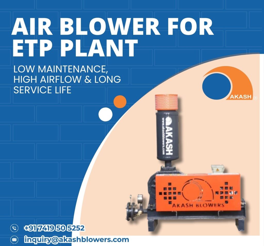 Air Blower for ETP Plant