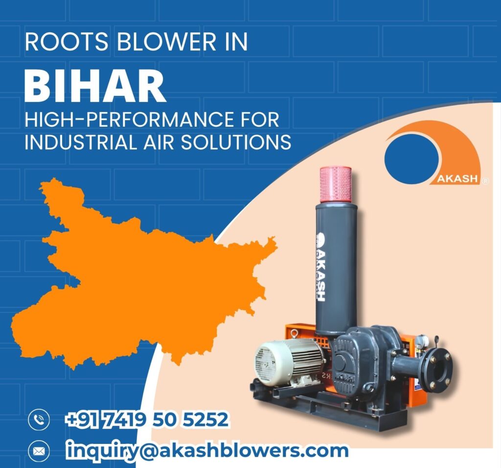 Roots blower in Bihar