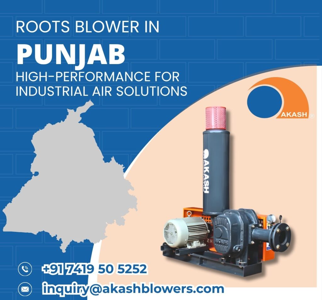 Roots blower in Punjab
