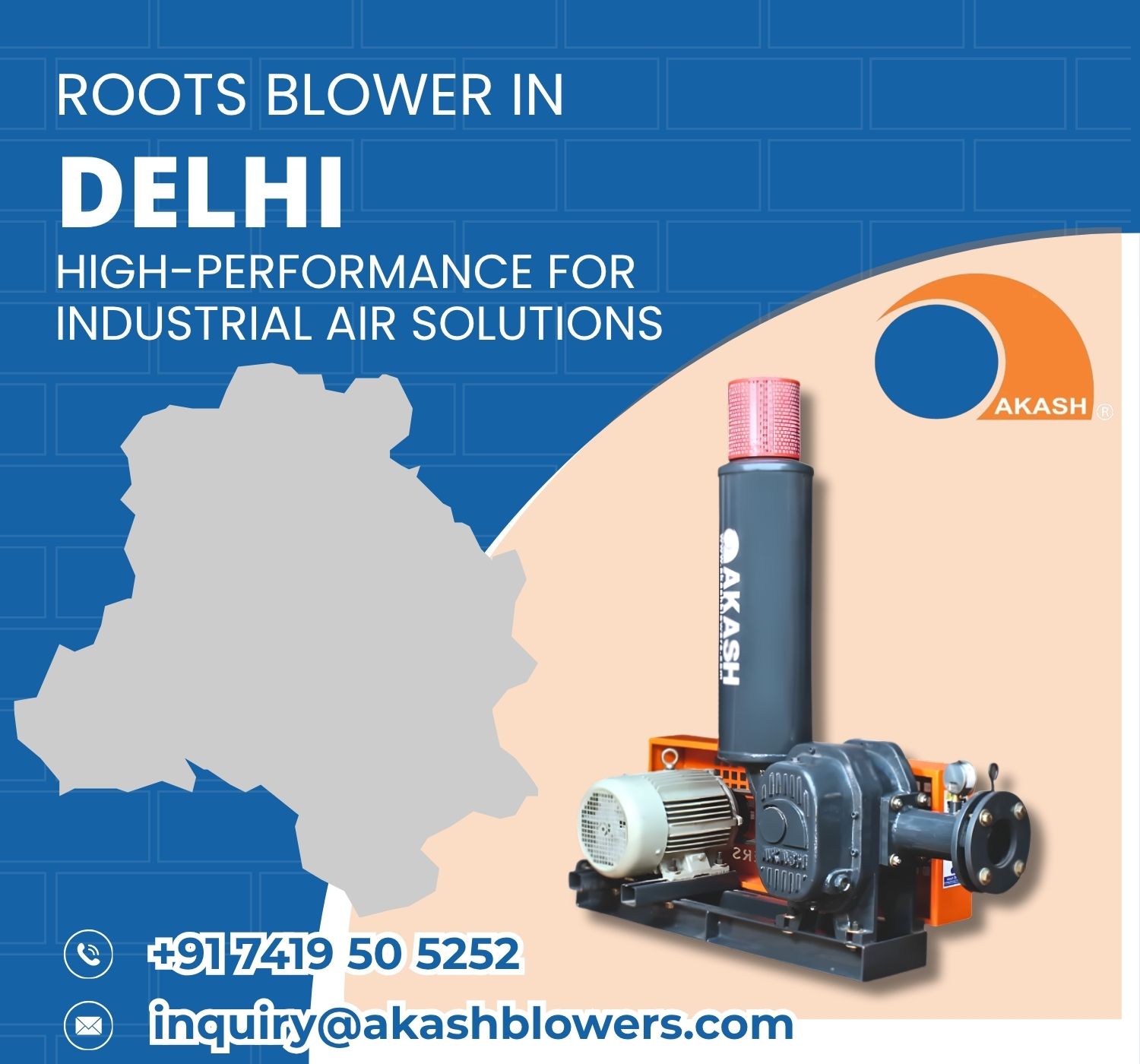 Roots blower in Delhi