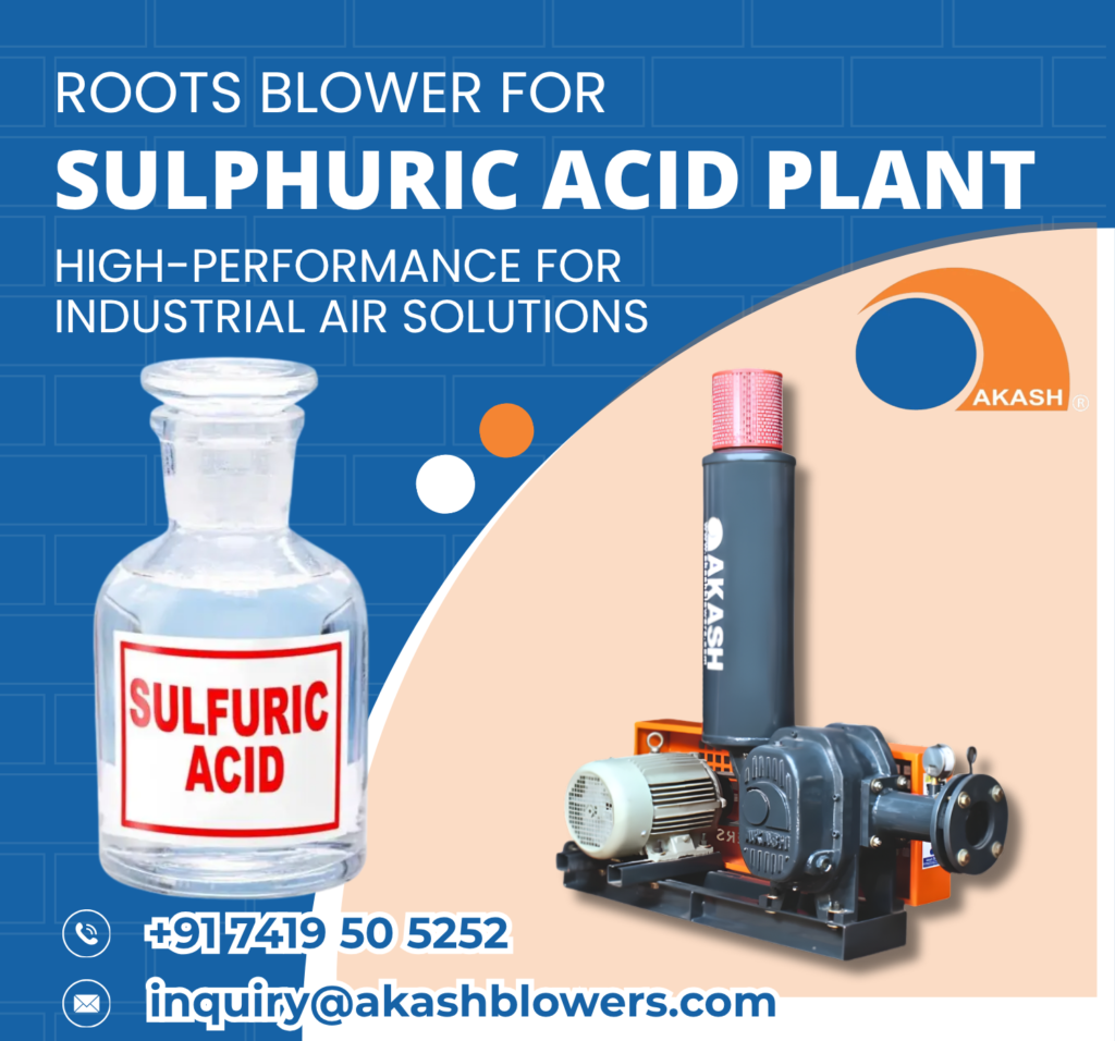 Roots Blower For Sulphuric Acid Plant