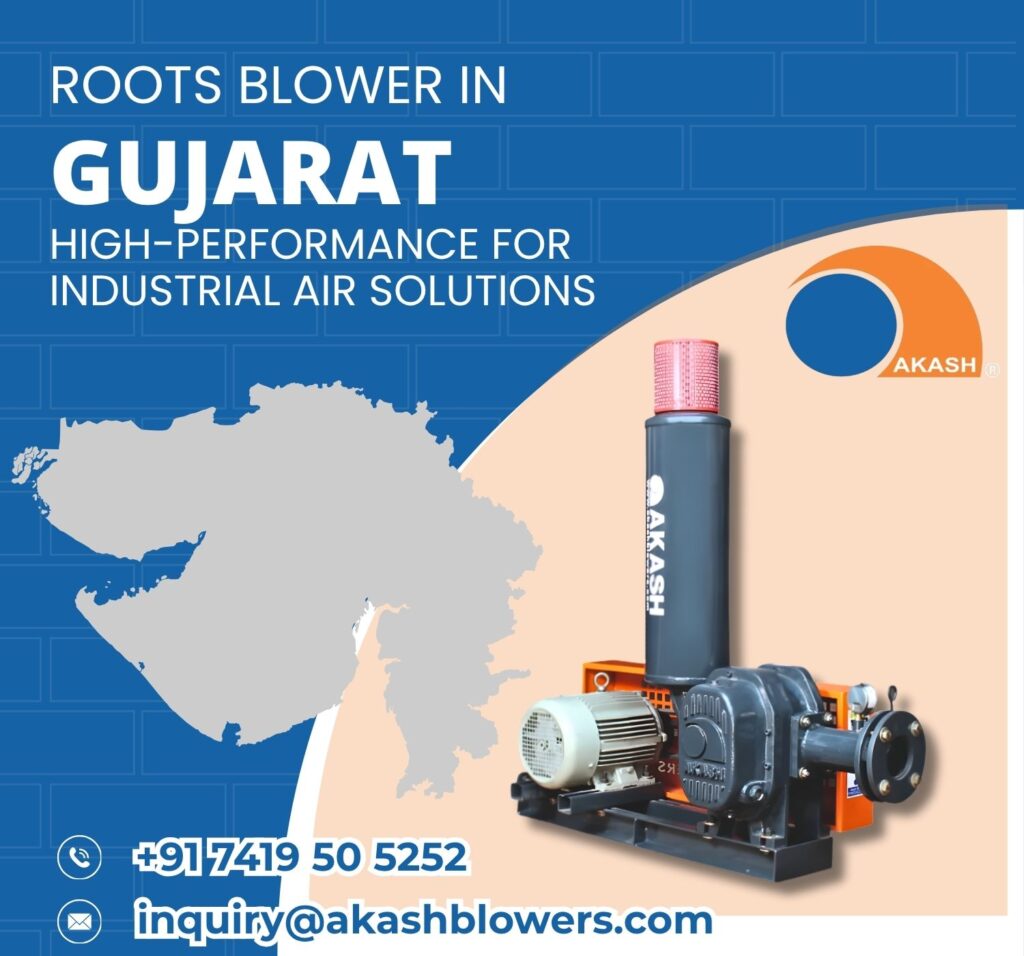 Roots blower in Gujarat