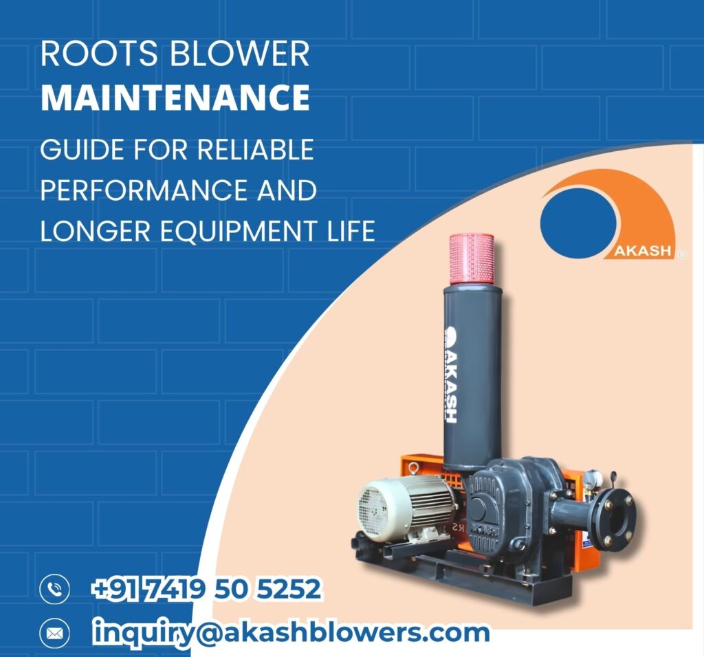 Roots Blower Maintenance