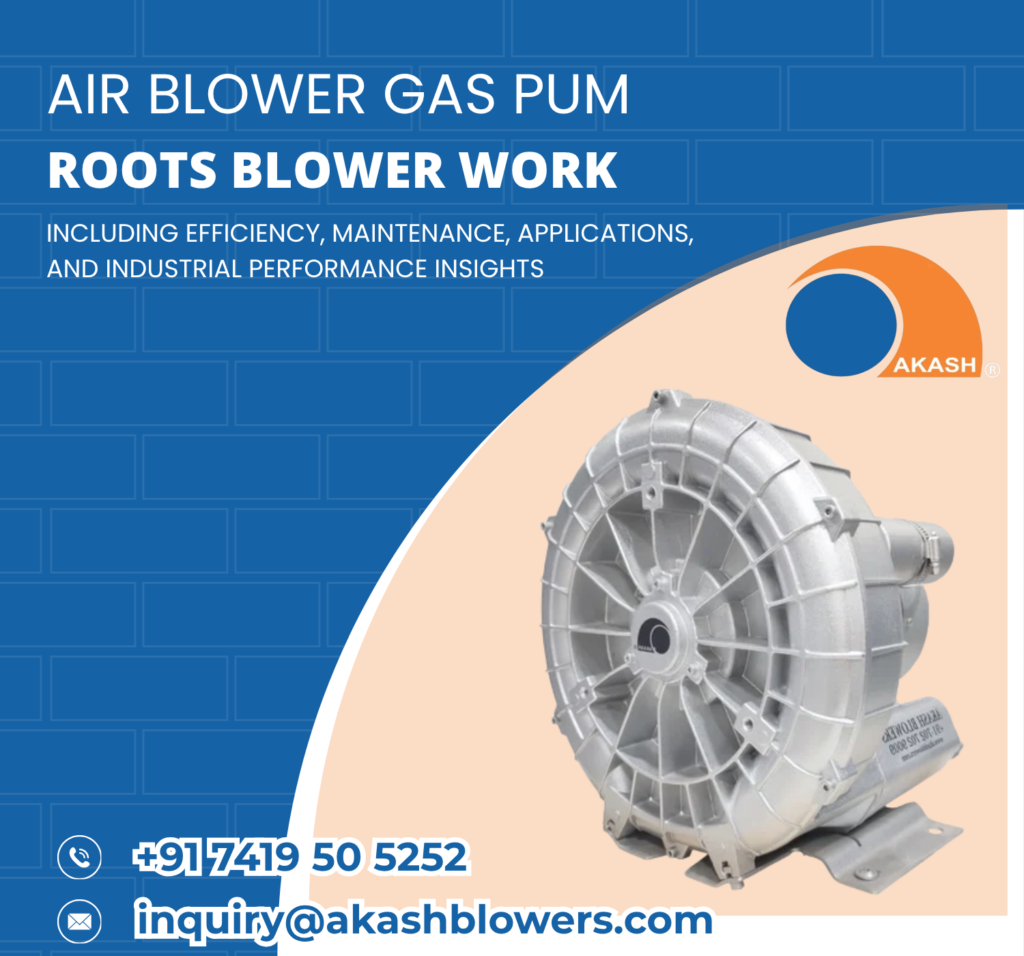 Air Blower Gas Pump