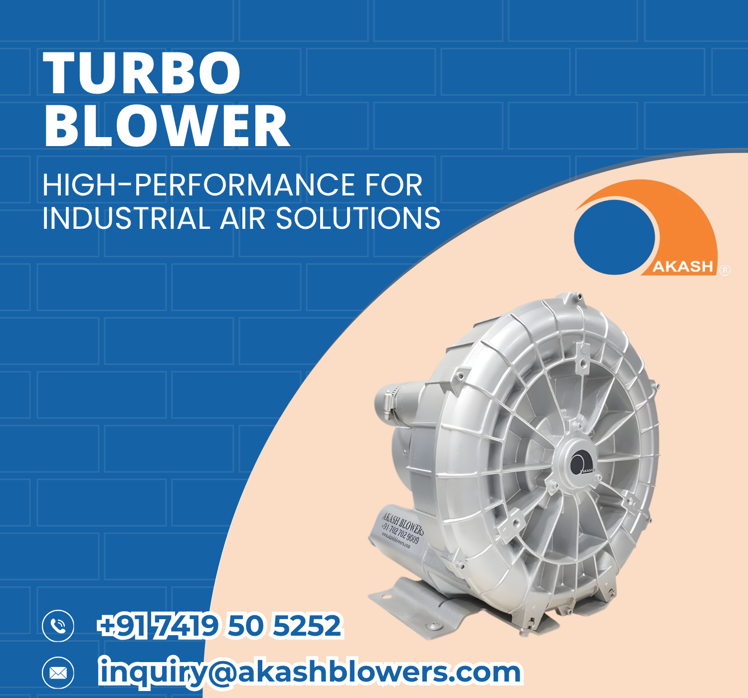 Turbo Blower – Powerful & Efficient Industrial Air Solution